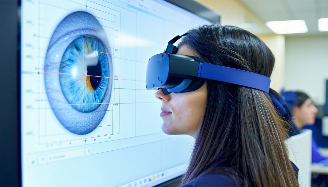 Eye tracking technology in use for behavioral research