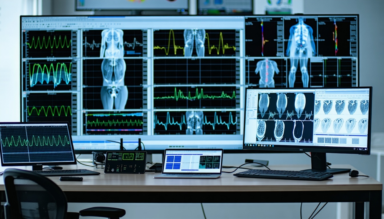 Integrated biosignal research setup including multiple physiological sensors